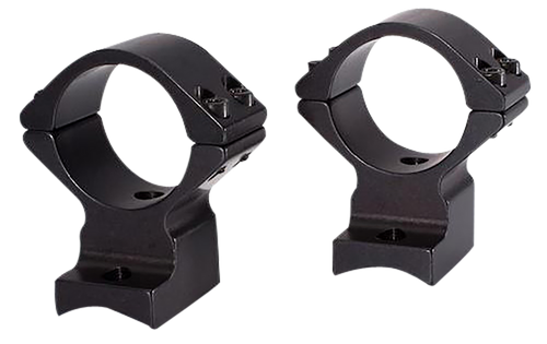Talley 930734 Scope Mount/Ring Combo  Black Anodized 1" Tube Weatherby Vanguard Low Rings