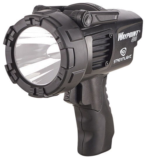 Streamlight 44911 WayPoint 400 38/600/1400 Lumens White LED Black Polycarbonate 1,265 Meters