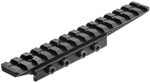 Leapers MNTDTW145 Picatinny Adapter Mount  Matte Black Anodized Aluminum