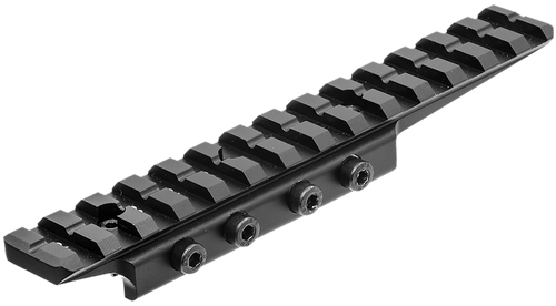 Leapers MNTDTW145 Picatinny Adapter Mount  Matte Black Anodized Aluminum