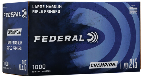 Federal 215 Champion Large Rifle Multi Caliber 1000 Per Box/5 Case