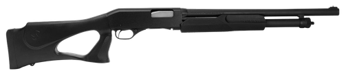 Stevens 23246 320 Security 12 Gauge 3" 5+1 18.50" Matte Black Chrome Lined Barrel, Fixed Thumbhole Stock, Bead Sight