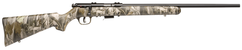 Savage Arms 96711 93R17 Camo Full Size 17 HMR 5+1 21" Matte Black Button Rifled Barrel, Matte Black Drilled & Tapped Carbon Steel Receiver, Next G-1 Fixed Synthetic Stock, Right Hand