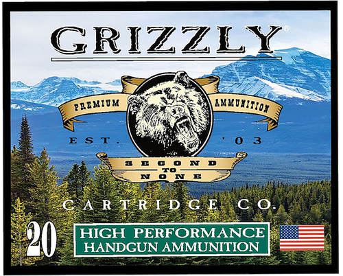 Grizzly Ammo GC44M+P2   44RemMag+P 240gr Jacketed Hollow Point 20 Per Box/10 Case