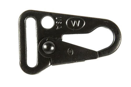 Blue Force Gear HK100  Sling Snap Hook Black Steel 1" Sling Loop