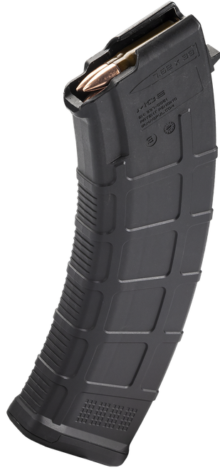 Magpul MAG572BLK PMAG MOE 30rd 7.62x39mm Fits AK-Platform/AKM Black Polymer