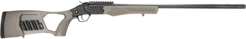 Rossi SSP20TKY Tuffy Turkey 20 Gauge 1rd 26" Alloy Steel Barrel & Receiver w/Matte Black Finish, Synthetic OD Green Fixed Thumbhole Stock w/Shell Holder, Ambidextrous (Youth)