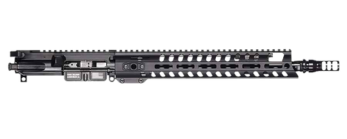 Patriot Ordnance Factory  Renegade + Complete Upper 5.56x45mm NATO 10.50" Black Nitride Barrel Aluminum Black Anodized Receiver 9" M-LOK Handguard Adjustable Block