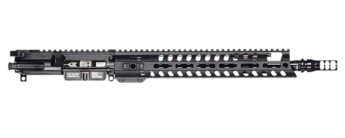 Patriot Ordnance Factory  Renegade + Complete Upper 5.56x45mm NATO 10.50" Black Nitride Barrel Aluminum Black Anodized Receiver 9" M-LOK Handguard Adjustable Block