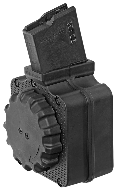 ProMag DRMA1 Standard  50rd Drum 308 Win/7.62x51mm NATO Fits AR-10 Black DuPont Zytel Polymer
