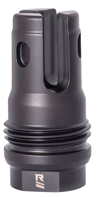 Rugged Suppressor FH010 R3 Flash Mitigation System Black with M18x1.5 Threads & 2.13" OAL for 7.62mm Radiant762, Surge762, Razor762 & Micro30 Suppressors