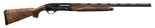 Retay USA GORPLBLK26 Gordion Upland Inertia Plus 12 Gauge with 26" Deep Bore Drilled Barrel, 3" Chamber, 4+1 Capacity, Polished Jet Black Metal Finish & Turkish Walnut Stock Right Hand (Full Size)