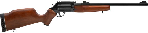 Rossi SCJ4510 Circuit Judge  45 Colt (LC) Caliber or 410 Gauge with 5rd Capacity, 18.50" Barrel, Polished Black Metal Finish & Hardwood Monte Carlo Stock Right Hand (Full Size)