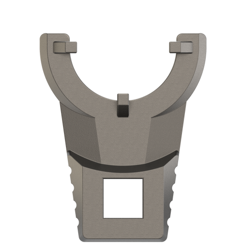 Real Avid AVMFESCNW Master -Fit Extended & Standard Castle Nut Wrench Titanium/Stainless Steel for AR-Platform