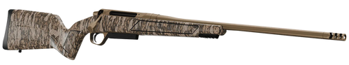 Christensen Arms 8011501500 Evoke  Full Size 270 Win 4+1 22" Flat Dark Earth Cerakote #4 Contour Threaded Barrel, Mossy Oak Bottomland Fixed Hybrid Hunter w/Picatinny Rail Synthetic Stock