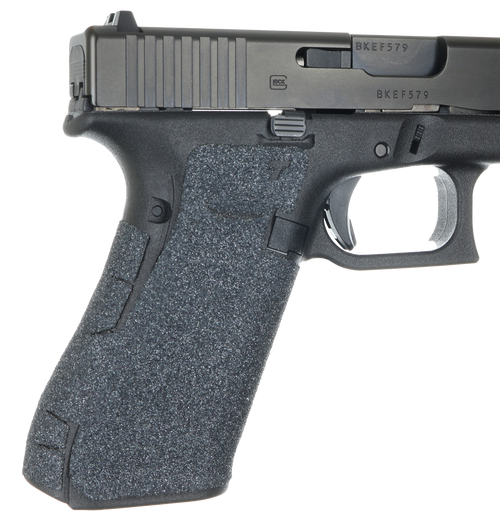 Talon Grips 379G Adhesive Grip  Compatible w/Glock 17/19x/22/24/31/34/35/37/45/47 Gen5 w/No Backstrap, Black Textured Granulate