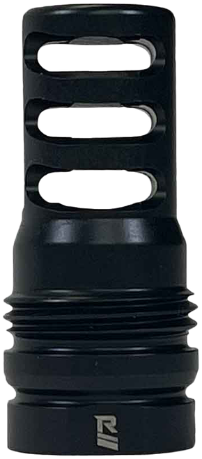 Rugged Suppressors MB024 3 Port Brake  338 Cal (8.6mm), 5/8"-24 tpi, Dual  Taper Locking System, Fits R.U.M. Mount