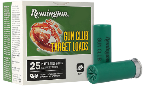 Remington Ammunition 20244 Gun Club  12Gauge 2.75" 1 1/8oz 7.5Shot 25 Per Box/10 Case