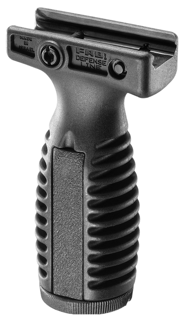 FAB Defense FXTAL4B TL-4 Tactical Vertical Foregrip Ergonomic & Ventilated w/Waterproof Anti Rattle Storage Compartment Black Fiberglass Reinforced Polymer