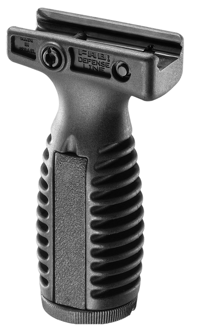 FAB Defense FXTAL4B TL-4 Tactical Vertical Foregrip Ergonomic & Ventilated w/Waterproof Anti Rattle Storage Compartment Black Fiberglass Reinforced Polymer