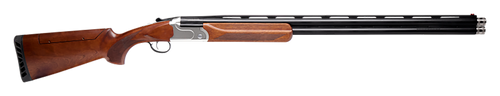 Savage Arms 18880 555 Sporting Compact 20 Gauge 3" 2rd 26" Black Semi-Gloss Over/Under Vent Rib Barrel, Silver Engraved Aluminum Receiver, Oiled Turkish Walnut Adjustable Stock, Ambidextrous