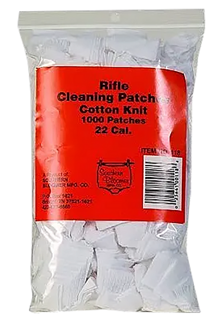 Southern Bloomer 118 Cleaning Patches  .22 Cal Cotton 1000 Per Bag