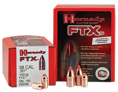 Hornady 4305 FTX  44 Cal .430 265 gr Flex Tip eXpanding 50 Per Box/ 15 Case