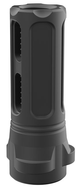 Breek Arms BRK4320 Sentinel Caged Flash Hider Black Nitride Steel 1/2"x28 Threads 223 Cal/5.56mm Compatible w/ Breek-LOK 3QD