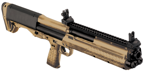 Kel-Tec KSGTAN KSG  Tan 12 Gauge 18.50" 3" 14+1 Tan Rec/Barrel Tan Polymer Fixed Stock & Grip