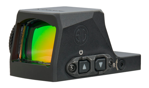Sig Sauer Electro-Optics SORX1390 Romeo-X Enclosed Pro Black 1x24mm 6MOA Green Dot Reticle RX Footprint Mount