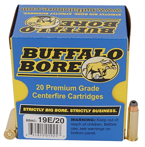 Buffalo Bore Ammunition 19E20 Tactical Strictly Business 357Mag 158gr Jacketed Hollow Point 20 Per Box/12 Case