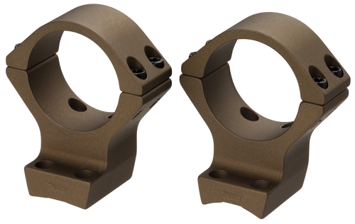 Browning 12534 X-Bolt Scope Mount System X-Lock Burnt Bronze Cerakote Aluminum 30mm Tube, Low Rings