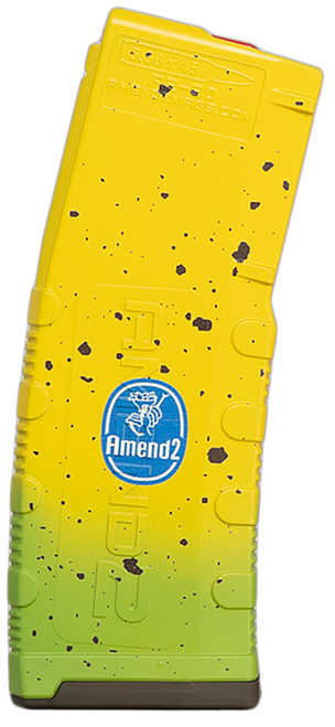 Amend2 556BANANA30 Banana MOD-2 5.56 NATO AR-15 30rd Yellow/Green