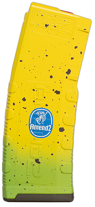 Amend2 556BANANA30 Banana MOD-2 5.56 NATO AR-15 30rd Yellow/Green