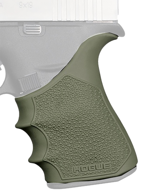 Hogue 18211 Grip Sleeve Handall Beavertail OD Green Rubber