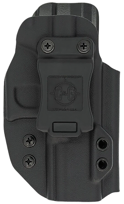 C&G Holsters 0526100 Covert  IWB Black Kydex Belt Clip Fits S&W Shield 9/40