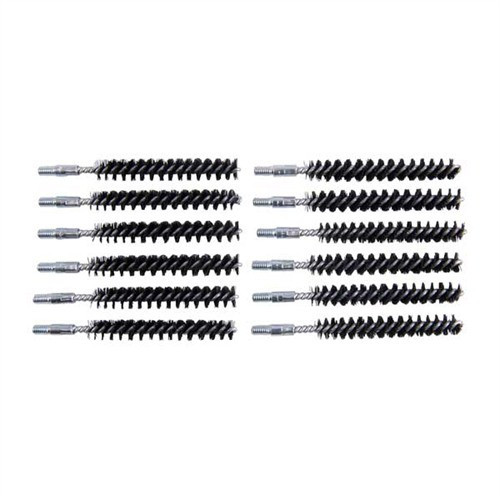 STANDARD LINE BRUSH, NYLON, .30 CALIBER RIFLE, 12 PACK
