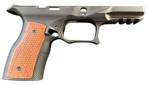 Sharps Bros SBGM16 Echelon Grip Module Black Anodized 7075 Aluminum Frame Cherry Grip