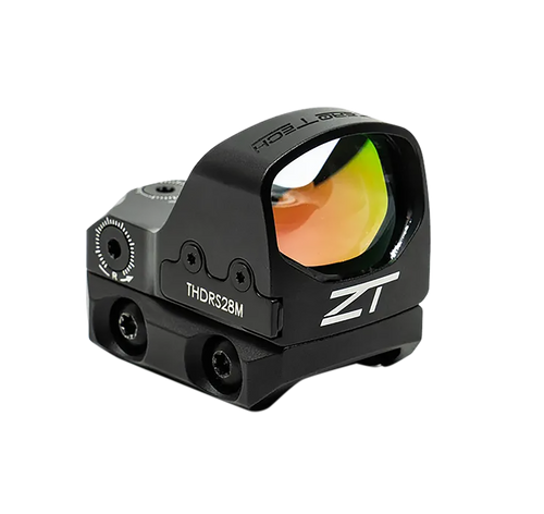 Zero Tech Optics THDRS28ML  Thrive HD Black 1x 28mm x 20mm