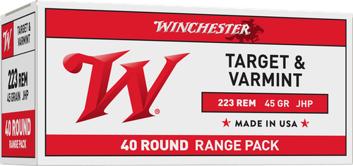 Winchester Ammo USA2232 USA  223Rem 45gr Jacketed Hollow Point 40 Per Box/10 Case