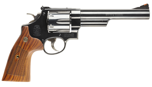 Smith & Wesson 150145 Model 29 Classic N-Frame Frame 44 S&W Spl/44 Rem Mag 6 Shot 6.50" Blued Carbon Steel Barrel, Cylinder & Frame, Wood Grip, Exposed Hammer