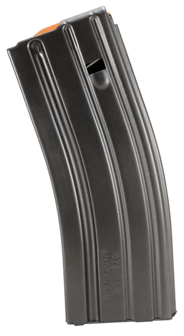 DuraMag 3023041178CPDL10 SS  10rd 223 Rem/5.56x45mm NATO for AR-15 Black w/ Orange Follower Detachable