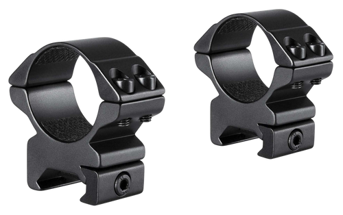 Hawke Sport Optics 22116 Match Mount  Matte Black Anodized Aluminum 30mm Tube, Medium Weaver
