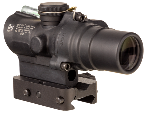 Trijicon 400329 ACOG TA44 Matte Black Anodized 1.5x16mm Illuminated Green Circle w/Dot Reticle
