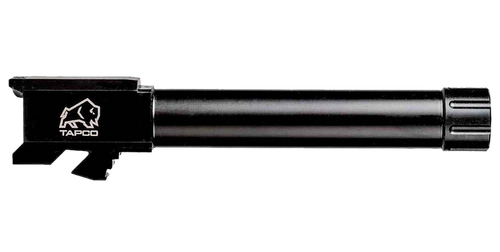 Tapco TAP22002 Glock 9mm Luger Threaded Black Nitride Stainless Steel, Fits Glock 19 Gen1-3