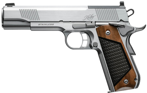 Kimber Mfg, Inc 3200402 Stainless II  45 ACP 7+1 5" Optic Ready/Serrated Slide