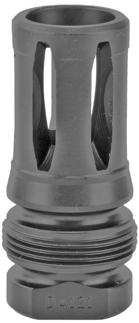 Dead Air DA121 Xeno Flash Hider Black Nitride 4140 Steel with 1/2"-28 tpi Threads, 2.16" OAL & .99" Diameter