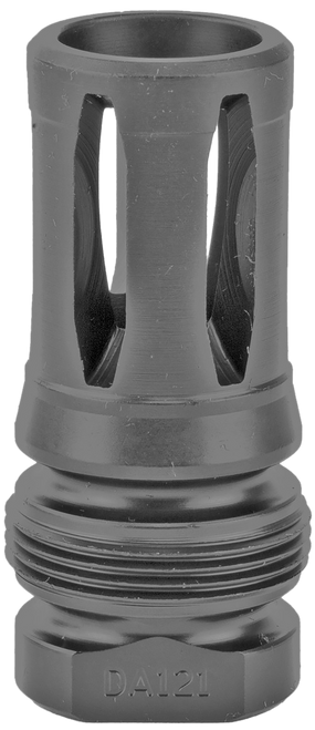 Dead Air DA121 Xeno Flash Hider Black Nitride 4140 Steel with 1/2"-28 tpi Threads, 2.16" OAL & .99" Diameter