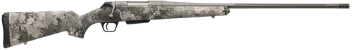 Winchester Repeating Arms 535800226 XPR Extreme 270 Win 3+1 24" Tungsten Cerakote Fluted Threaded Barrel & Drilled & Tapped Steel Receiver, Fixed TrueTimber VSX Synthetic Stock