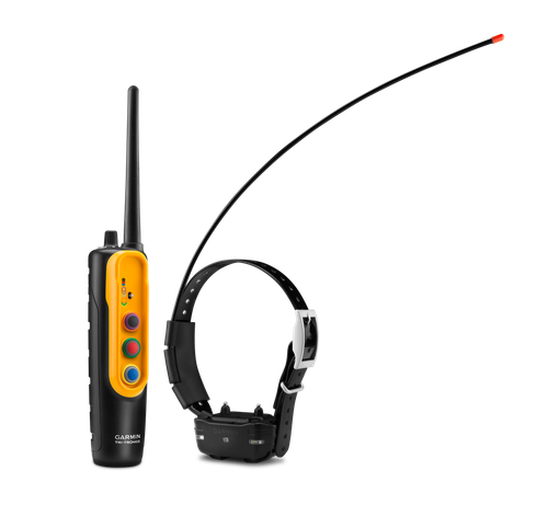 Garmin 0100120400 Pro Trashbreaker System Bundle Handheld w/BarkLimiter, Tri-Tronics, LED Beacon Lights, 1-Hand Operation Yellow Rechargeable Li-ion; Collar Up to 9 Dogs 4 Mile Range